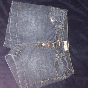 Blue Jean Shorts